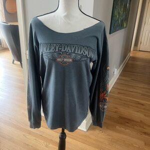 Harley-Davidson Women’s Long Sleeve Tee SZ M